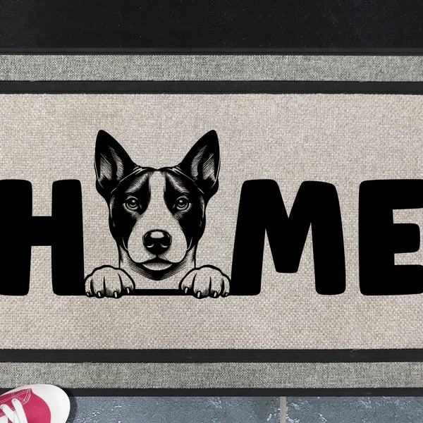 Basenji Home Door Mat No.1 - All Weather Doormat - 45x70cm 