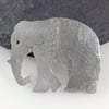  Elephant brooch sterling silver