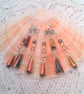 Cone Beads and Crystal Pendant on a Crystal Necklace with Matching Earrings - Image 6