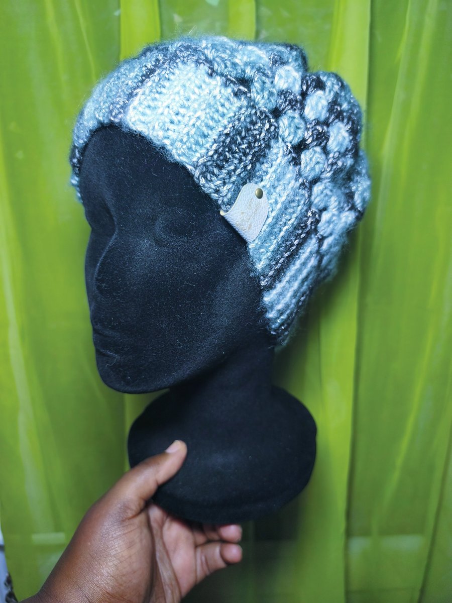 Midnight Moon Cosmic Dust Glitter Beanie