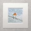 Original Watercolour Painting 'Winter Robin' 