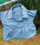 Embroidered Denim Shirt Peg or Storage Bag - Image 2