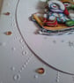 Christmas card. Snowmen Christmas card. Ref 236 - Image 3
