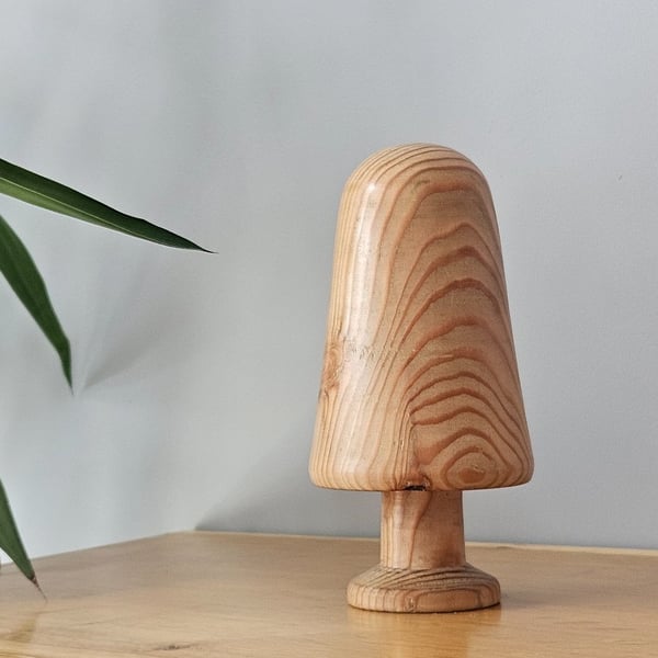 Wood turned mushroom - second
