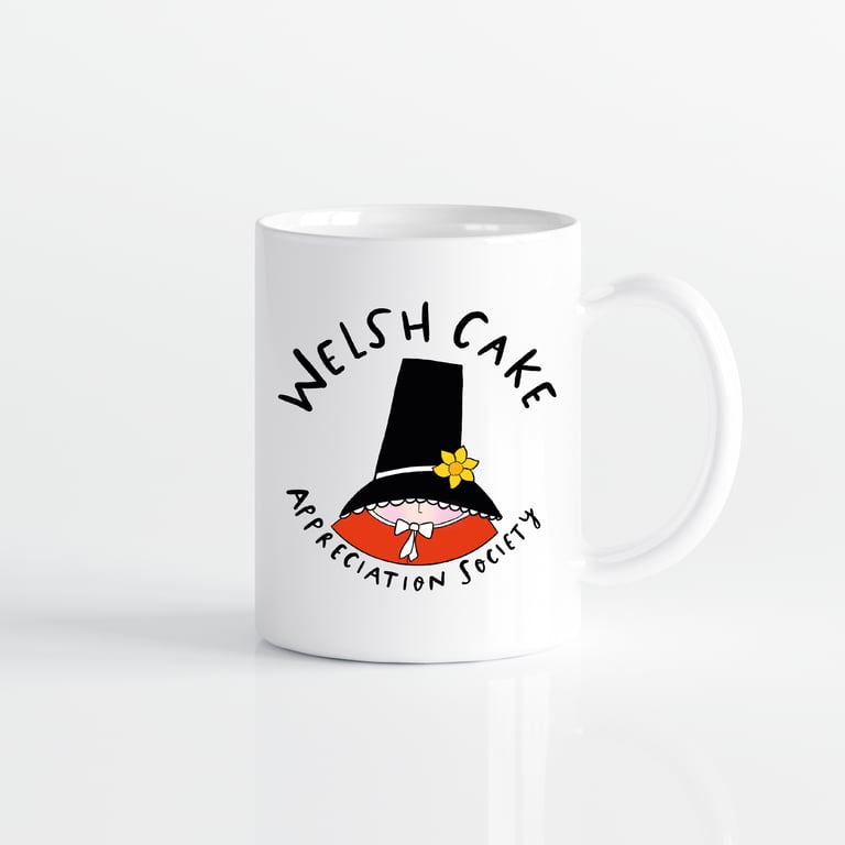 Welsh cake appreciation society mug
