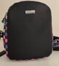 Handmade Convertible 2-Way Mavpack - Pastel Checkerboard & Wonderland 