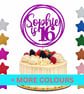 16th Birthday Cake Topper, Happy 16th Birthday Cake Topper, Custom Cake Toppers