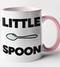 Little Spoon & Big Spoon - Set Of Two Mugs - Couple Gift Hilarious Anniversary  - Image 4