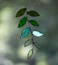 Stained Glass Leaf Suncatcher - Image 8