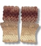 Crocheted Fingerless Dragon Scale Gloves - Image 1