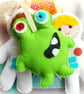 Make Your Own felt Aliens and Astronauts space Garland Kit. Sewing pattern. - Image 5