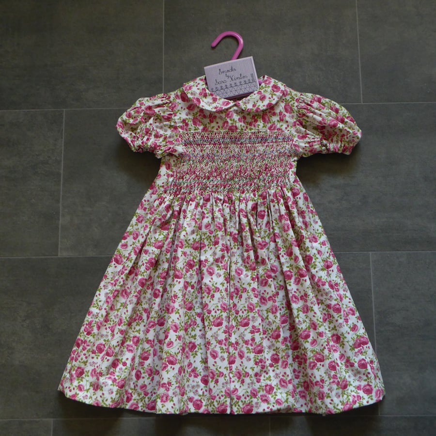 Smocked Dress size 2 years