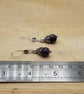 Purple Lepidolite cone earrings. Libra jewellery - Image 4
