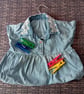 Embroidered Denim Shirt Peg or Storage Bag - Image 1