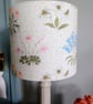 William Morris Wildflower Lily Classic Cylindrical Drum Lampshade. - Image 3