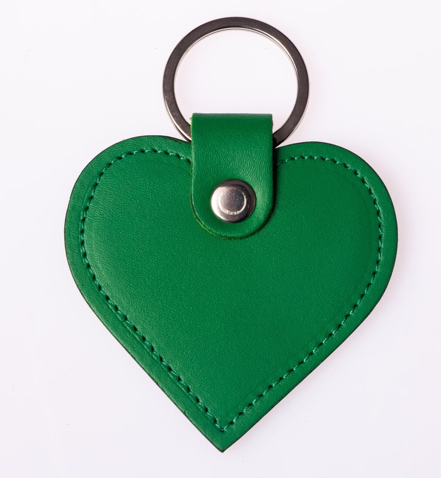 Emerald Green Key Ring