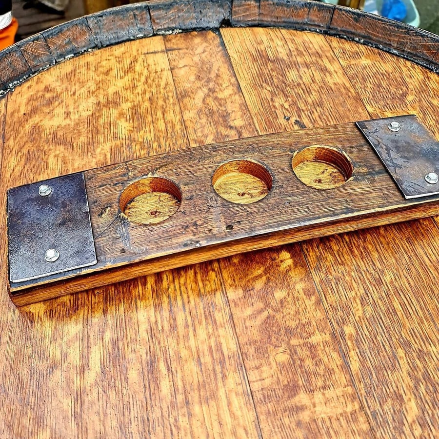 3 candle tealight holder 