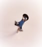 Abstract sterling silver ring - Image 2