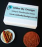 1:12 Scale Hot Dog and Chips Miniature - Image 4
