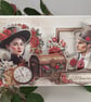 Handmade Luxury Vintage Romantic Card.Timeless Memories, Roses & Butterflies(48) - Image 5