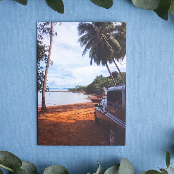 Landscape Greetings Card - Blank - Explore Thailand