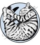 Cute Sleeping Tabby Cat Ink Illustration Giclee Art Print - Image 3