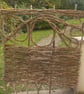  Wattle hurdle, traditional woven panel, fence, designs available, commission - Image 4