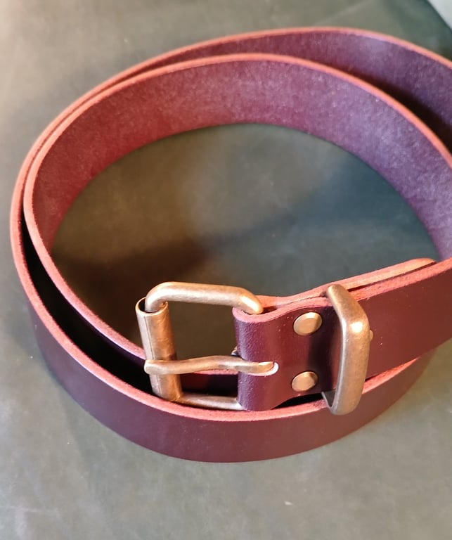 Handcrafted Leather Belt