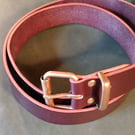 Handcrafted Leather Belt