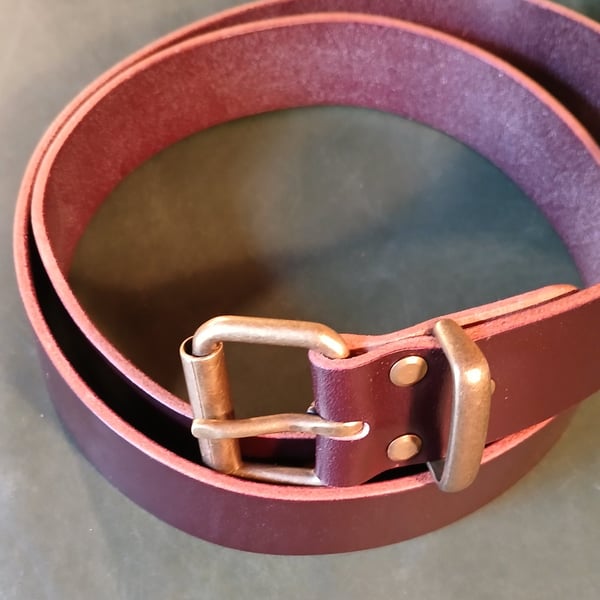 Handcrafted Leather Belt