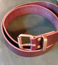 Handcrafted Leather Belt