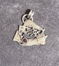 Fused silver ship pendant - Image 2