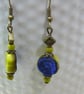 Czech glass bead earrings - Image 1