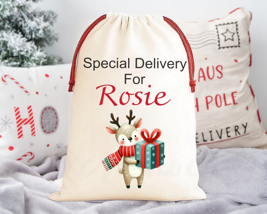Personalised Santa sack