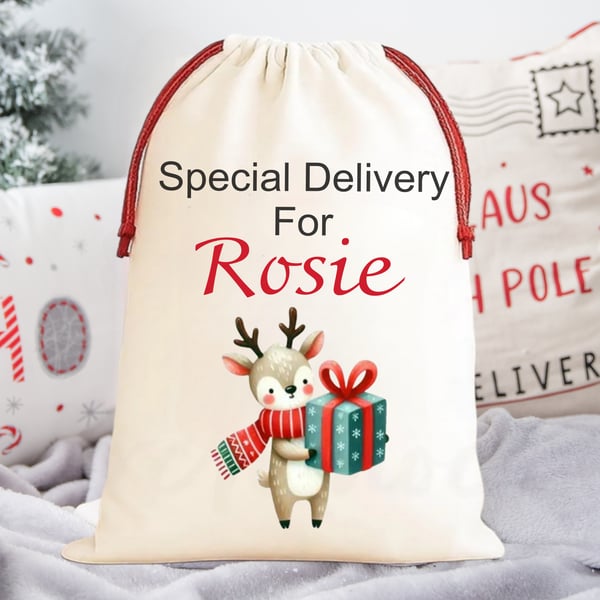 Personalised Santa sack