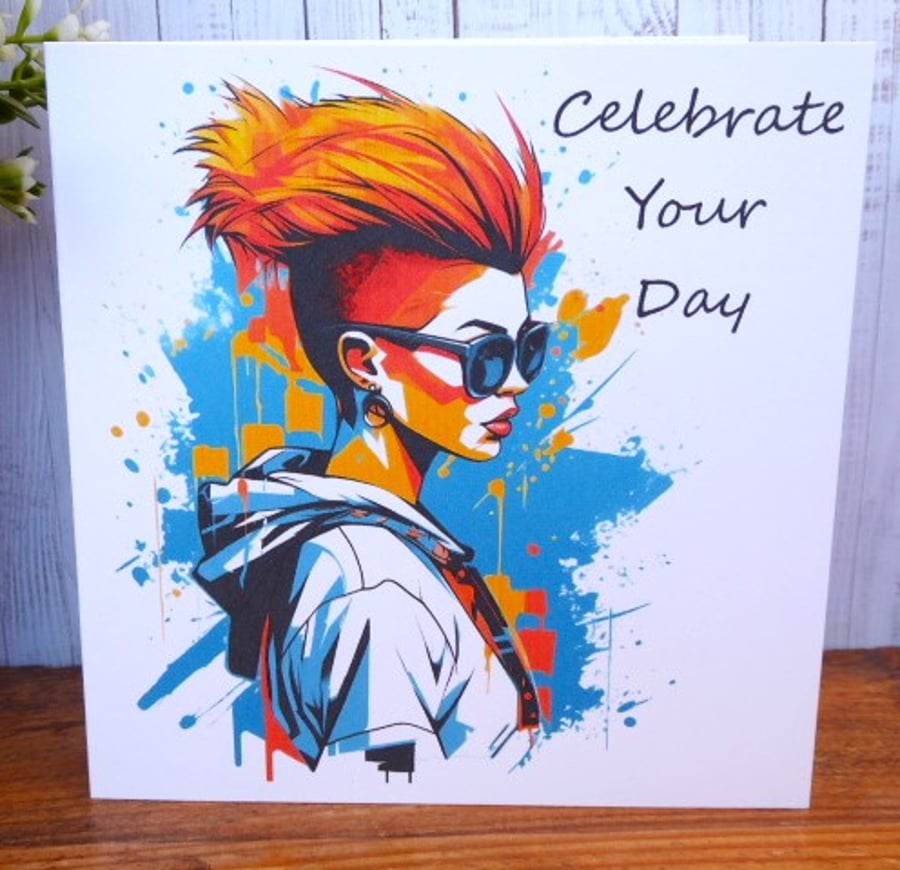 C4935   Celebrate Your Day Birthday Card