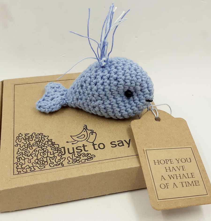  Crochet Messenger Whale 