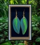 Jungle lightweight clay earrings