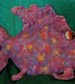 Felted Wool Decorative Fish Pillow - Image 2