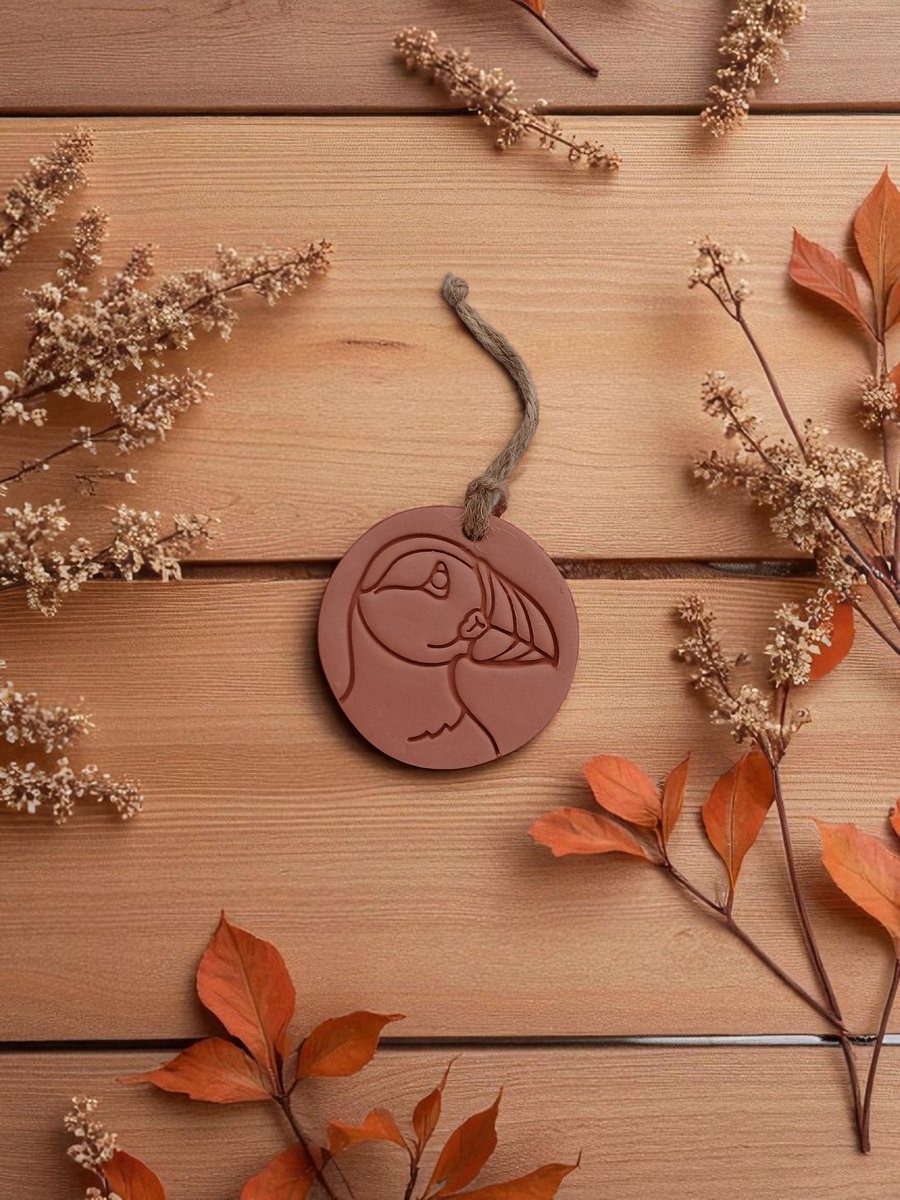 Puffin Terracotta Hanging Aromatherapy Diffuser