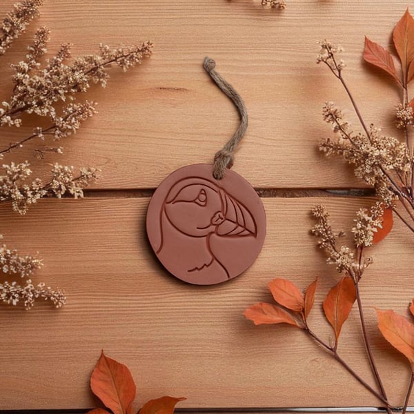 Puffin Terracotta Hanging Aromatherapy Diffuser