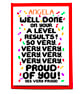 Personalised Congratulations On Passing Your A Level Exams Card Son, Daughter - Image 5