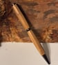 Holy Land Ballpoint Pen - Bethlehem Olive Wood - Gunmetal  - Image 5