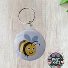 Bumble Bee Keyring - Perfect Accessory for Your Keys