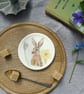 Hare and primrose Coaster  - Image 2
