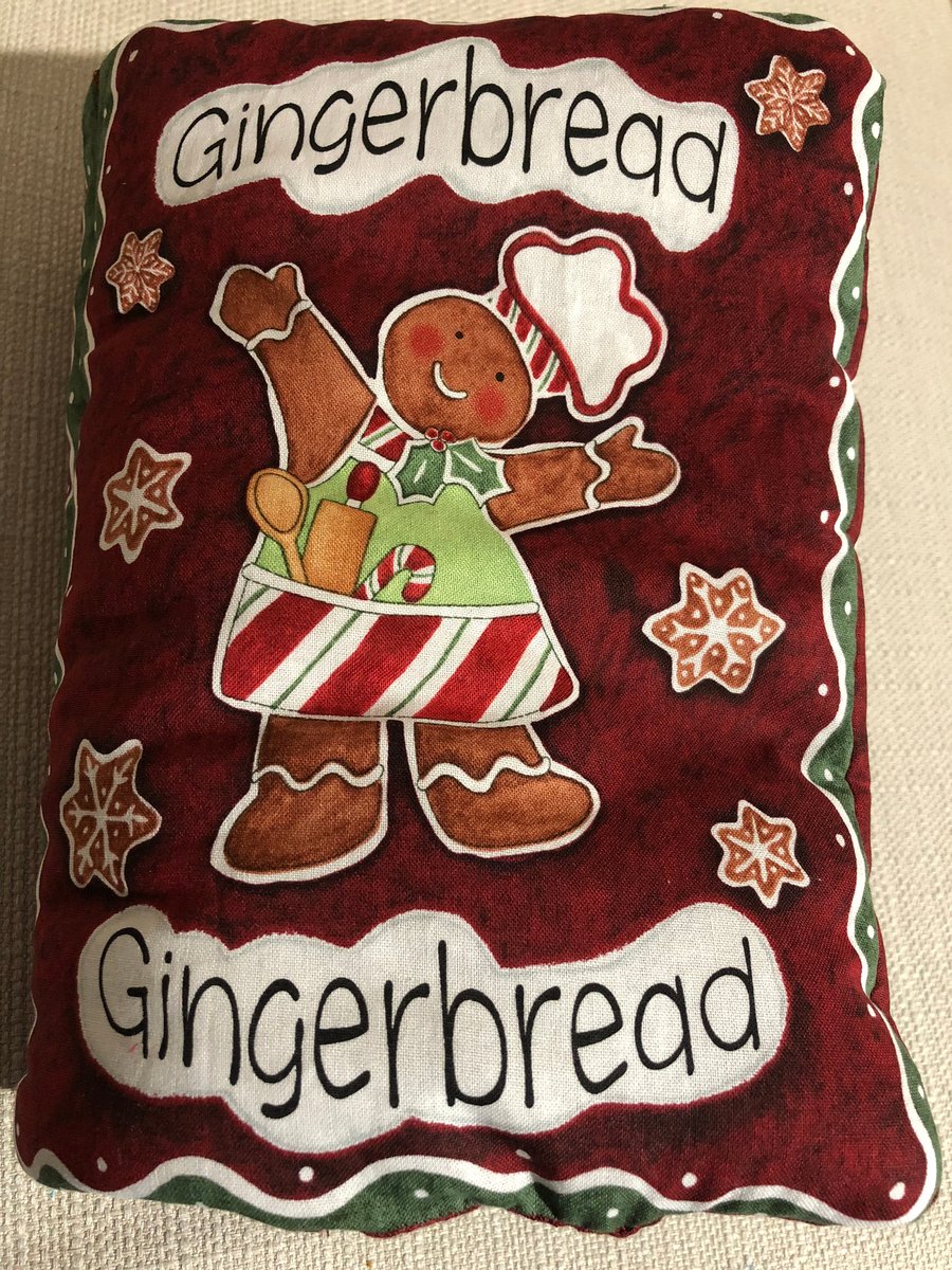 Gingerbread Fabric Book
