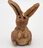 Summer Seconds! Miniature bunny sculpture
