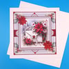Christmas card, large, Handmade, Parents, Wife, Husband