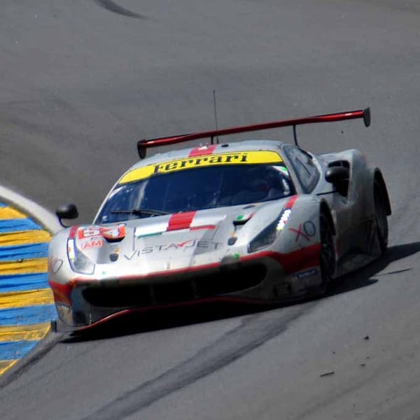 Ferrari 488 GTE EVO no54 24 Hours of Le Mans 2023 Photograph Print