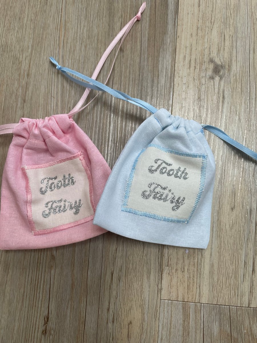 Personalised Tooth Fairy pouch